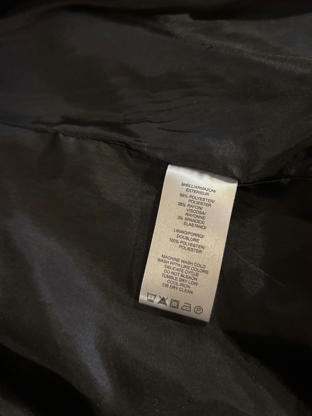 mac & jac Black Ruffled Front jacket with Silver Buttons - Picture 3 of 11
